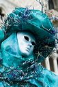 People in Costume for the Carnival of the Mask in Venice.